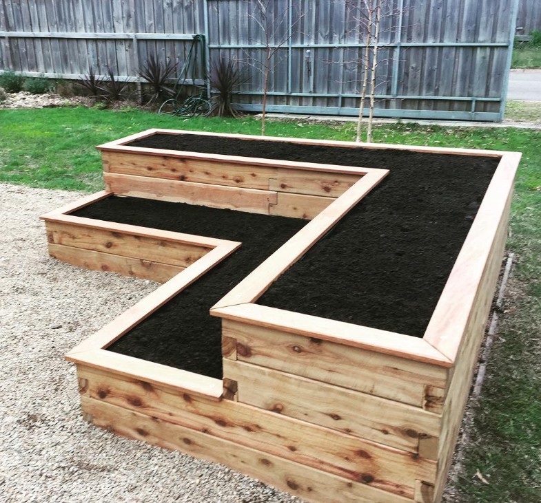 raised garden bed soil calculator