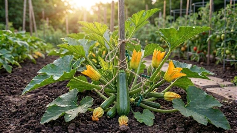 How to Grow Zucchini Vertically: Small Space, Big Harvest