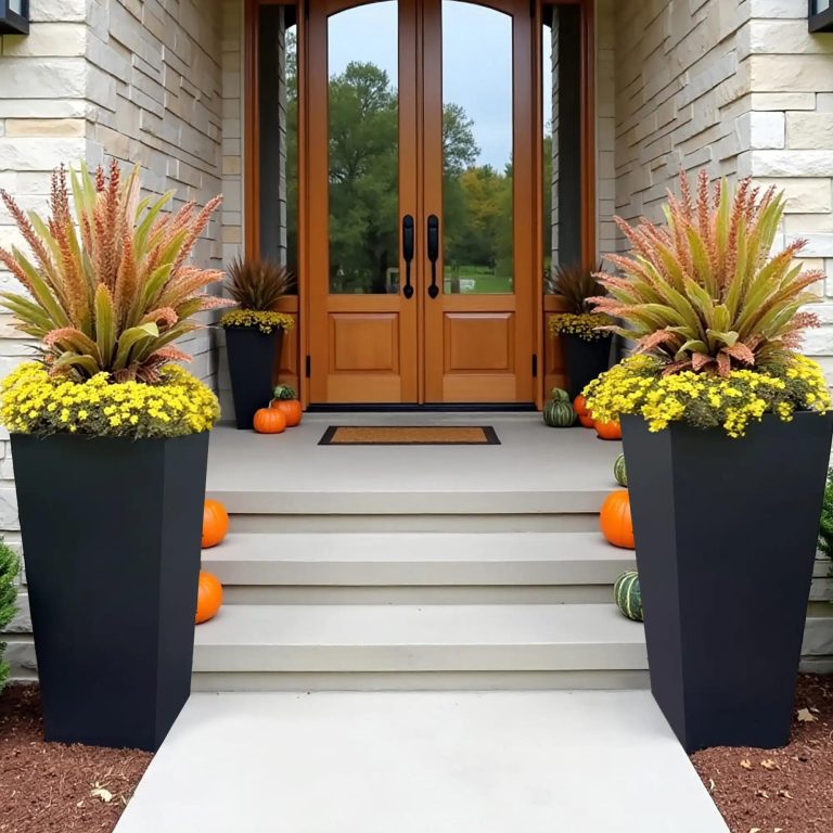 15 Stunning & Creative Fall Container Garden Ideas for Porch