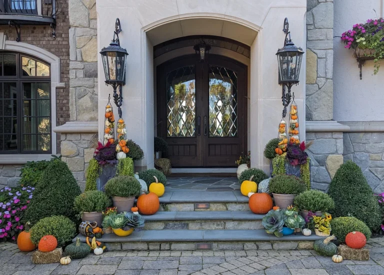 13 Fall Front Porch Flower Pot Ideas That Actually Survive the Season